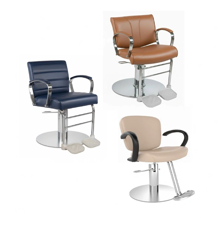 Salon styling chairs available from PS Design & Procurement